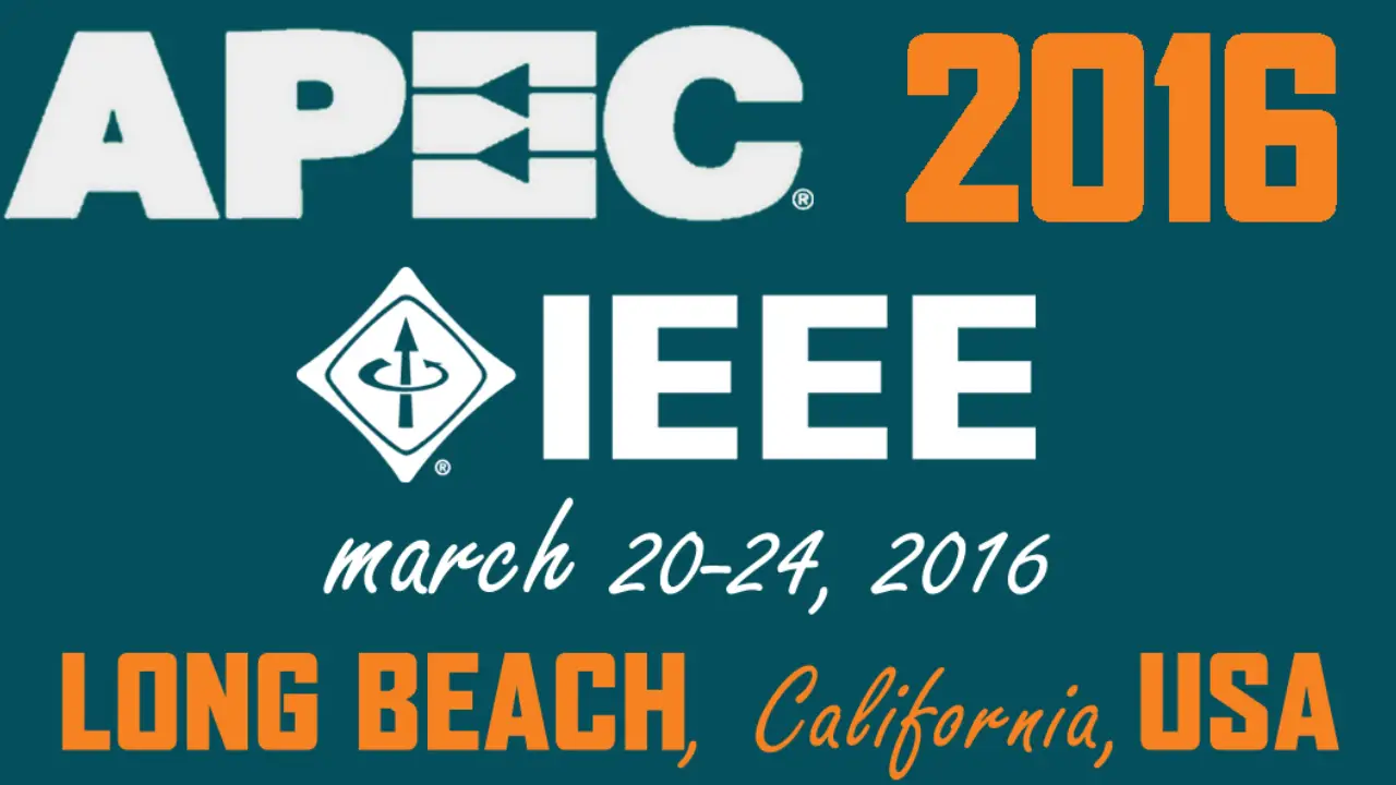 Applied Power Electronics Conference 2016